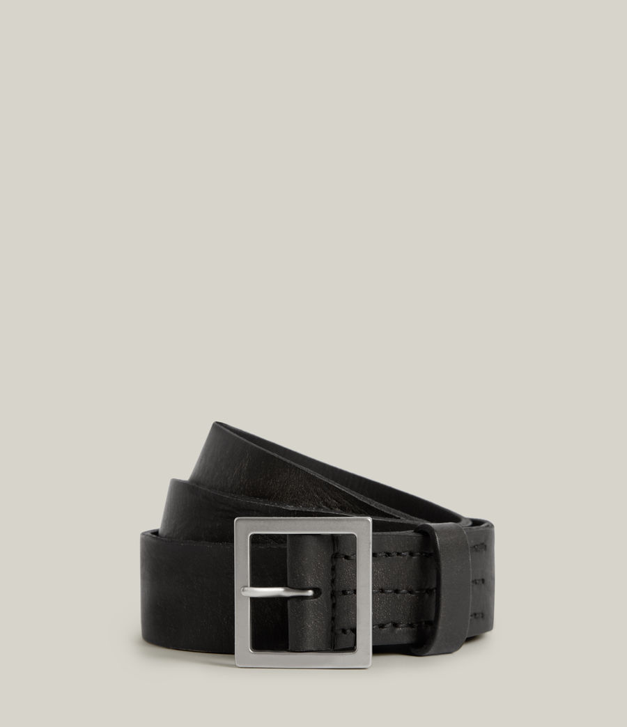 Men's Kylo Leather Belt (black) - Image 1