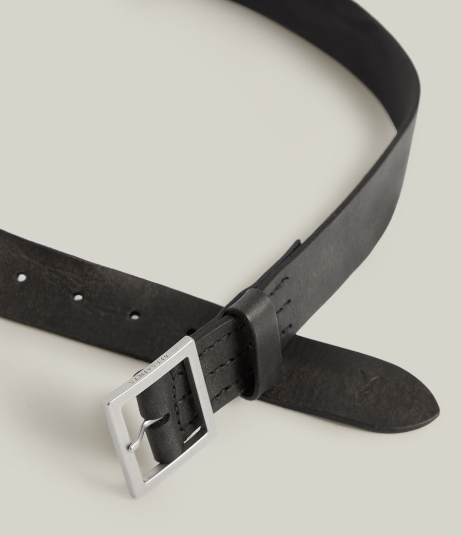 Men's Kylo Leather Belt (black) - Image 4