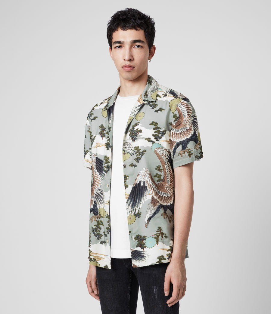 allsaints short sleeve shirt