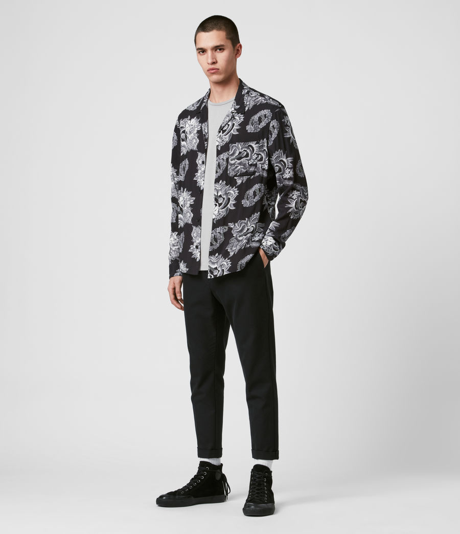 ALLSAINTS UK: Mens Garland Shirt (black)