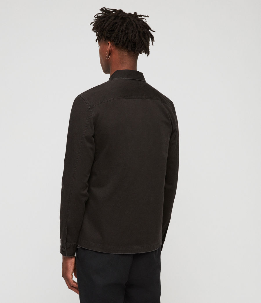 ALLSAINTS UK: Mens Firebase Shirt (jet_black)