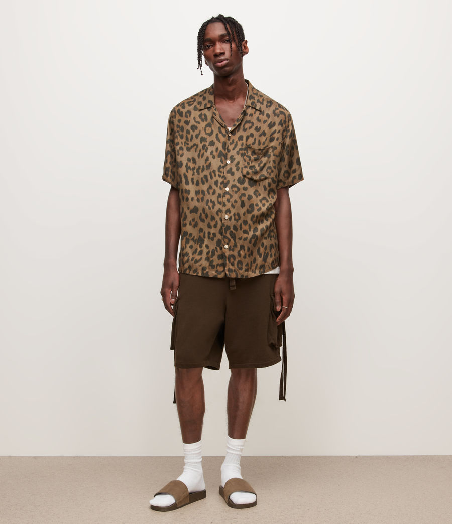 Men's Chita Leopard Shirt (teakwood_brown) - Image 4