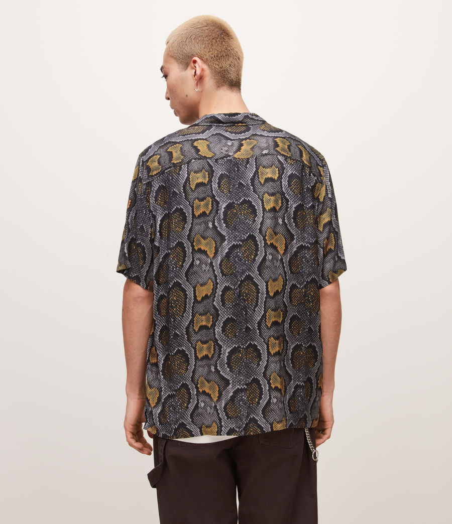 Mens Copperhead Snake Shirt (mineral_grey) - Image 5