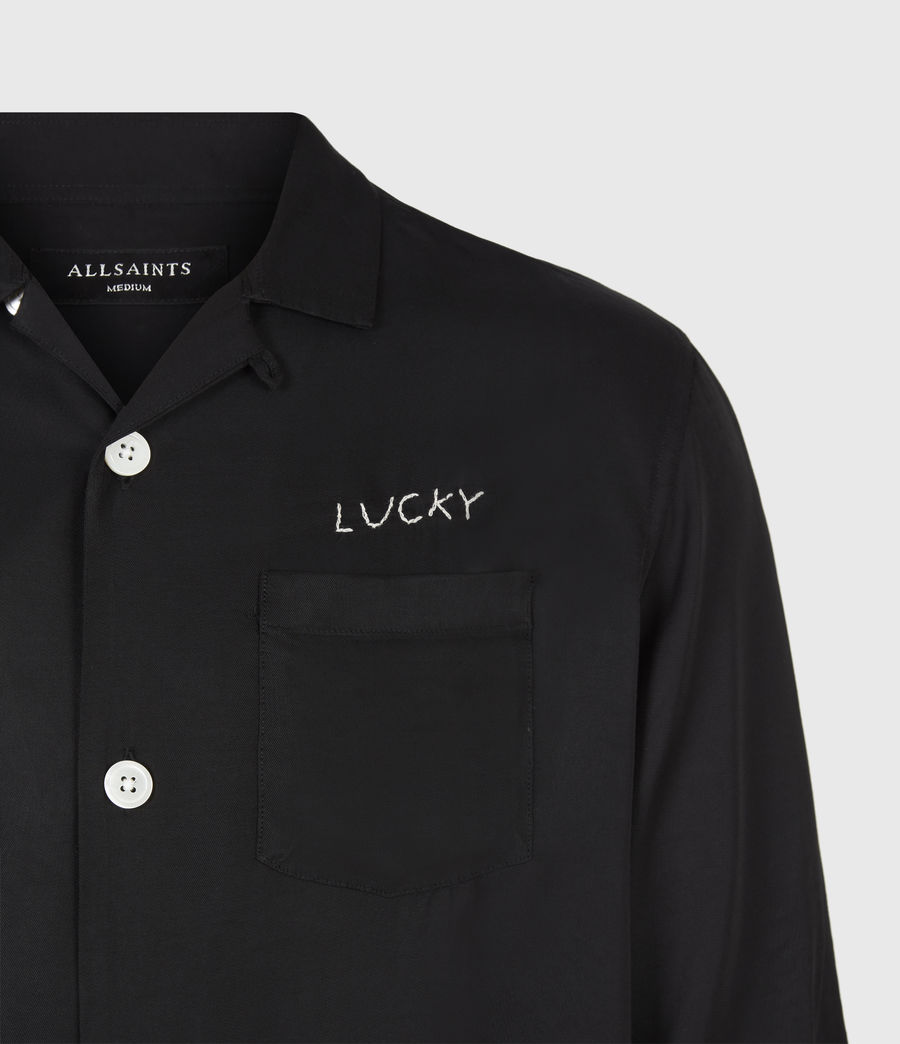 Men's Lucky Shirt (black) - Image 5