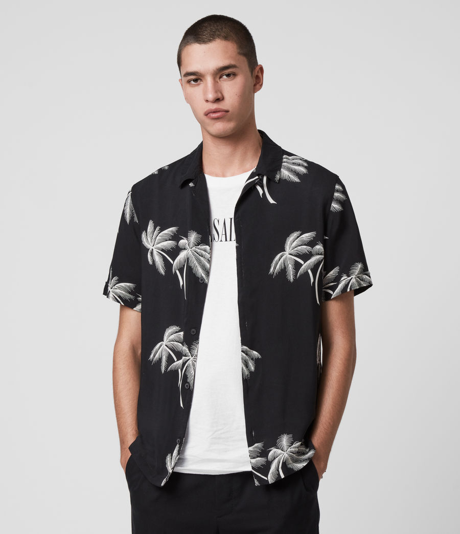 men black hawaiian shirt