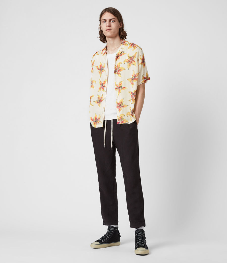 howler brothers hibiscus shirt