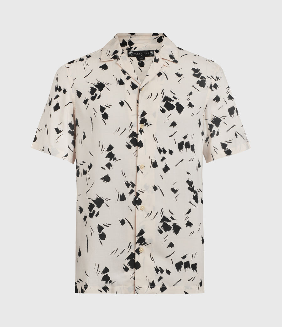 all saints printed shirt