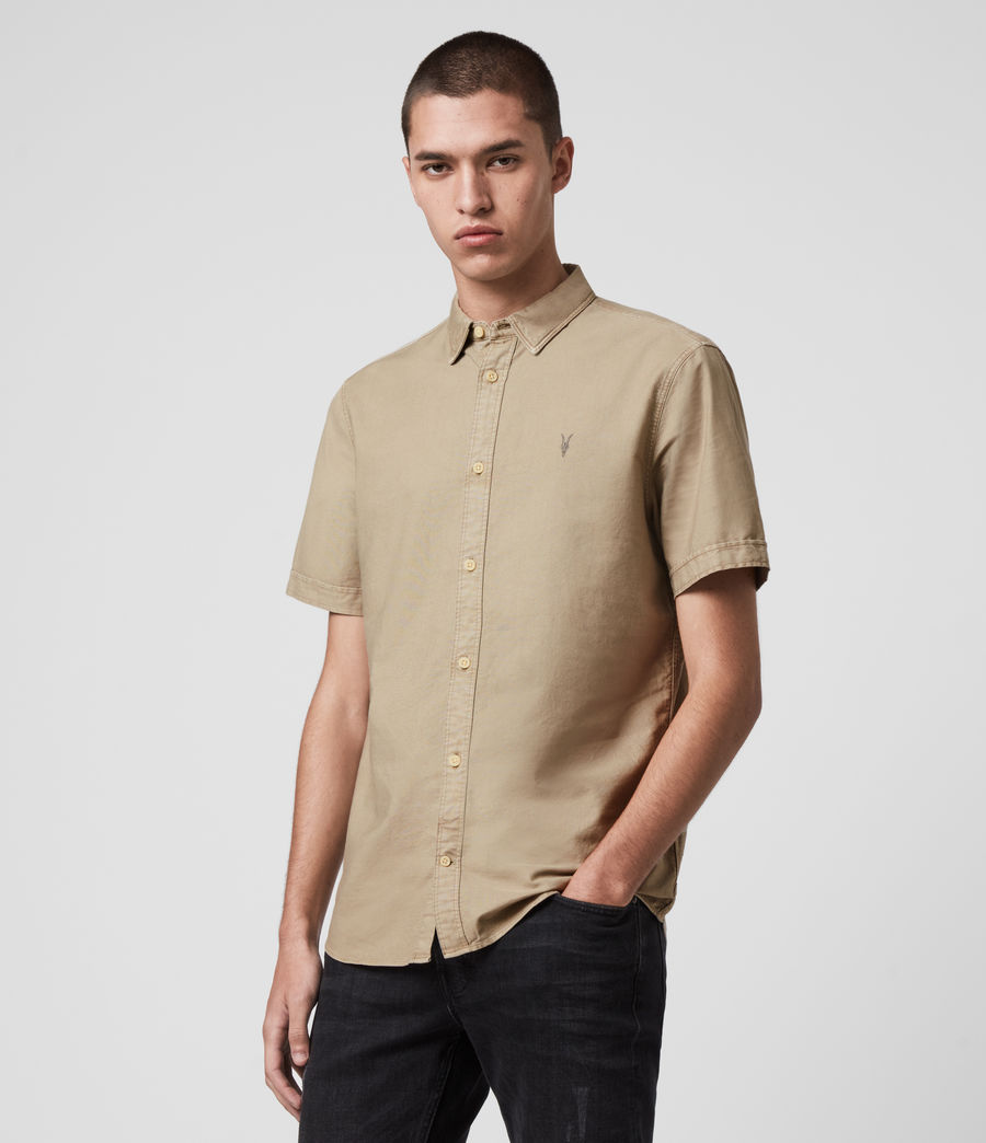 allsaints short sleeve shirt