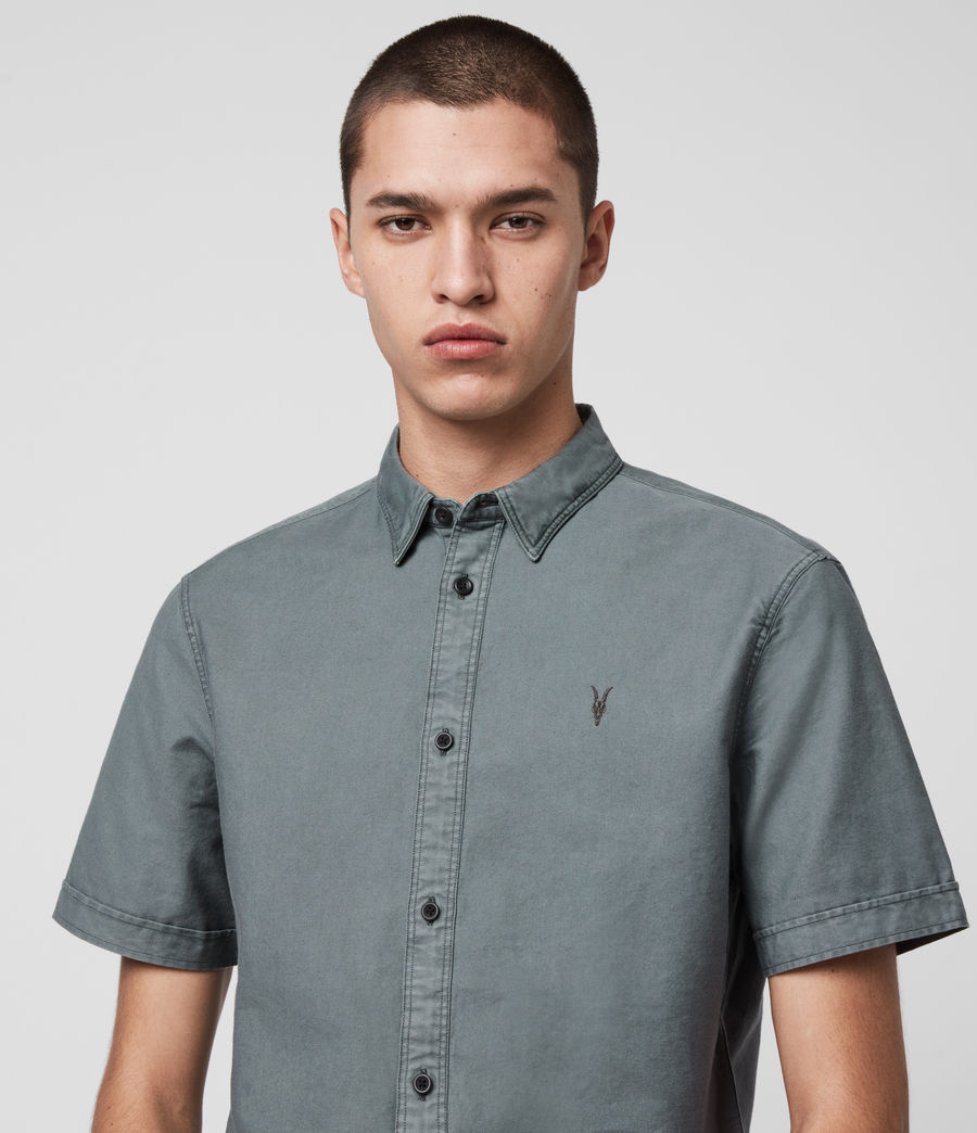 allsaints short sleeve shirt