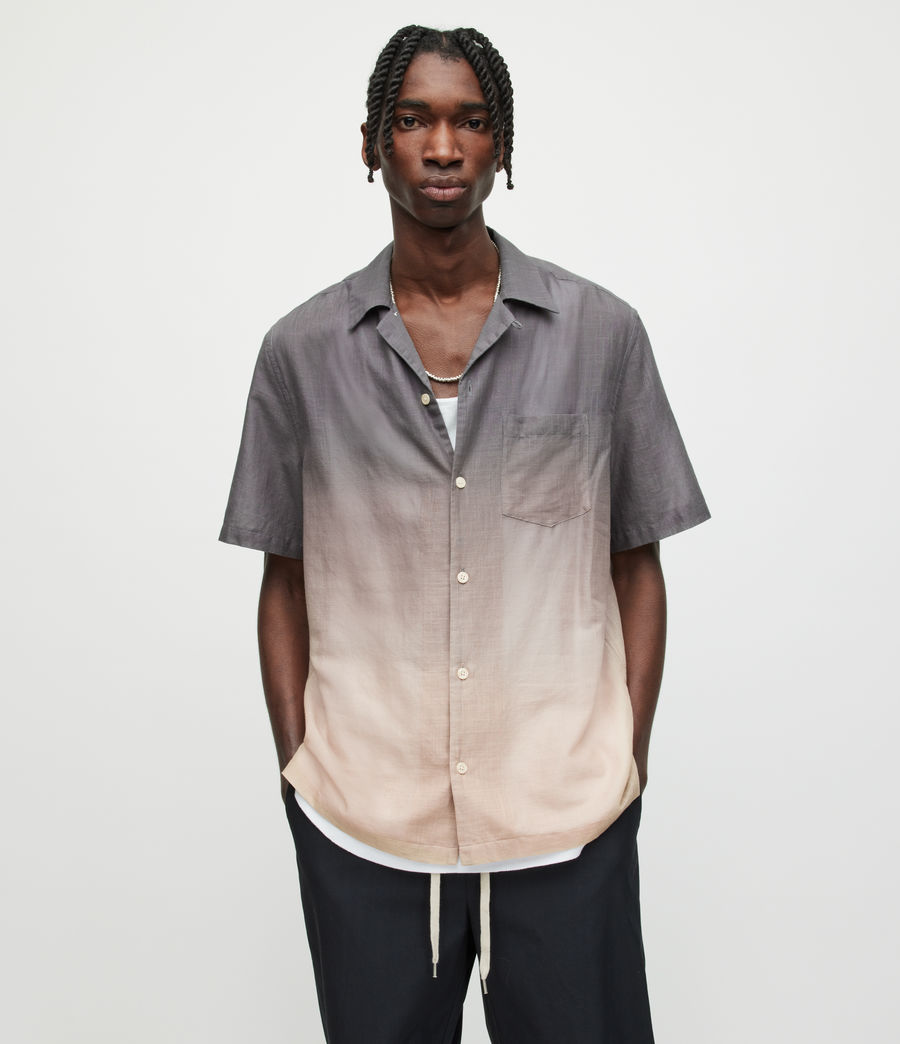 Men's Axial Ombre Shirt (pale_taupe) - Image 1
