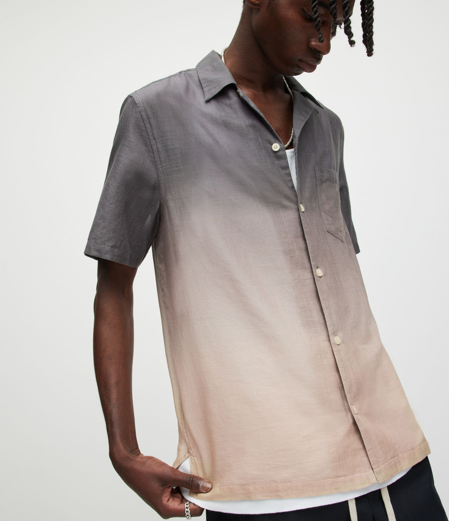 Men's Axial Ombre Shirt (pale_taupe) - Image 2