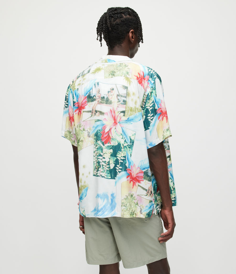 Men's Kamakou Tropical Shirt (carolina_blue) - Image 7