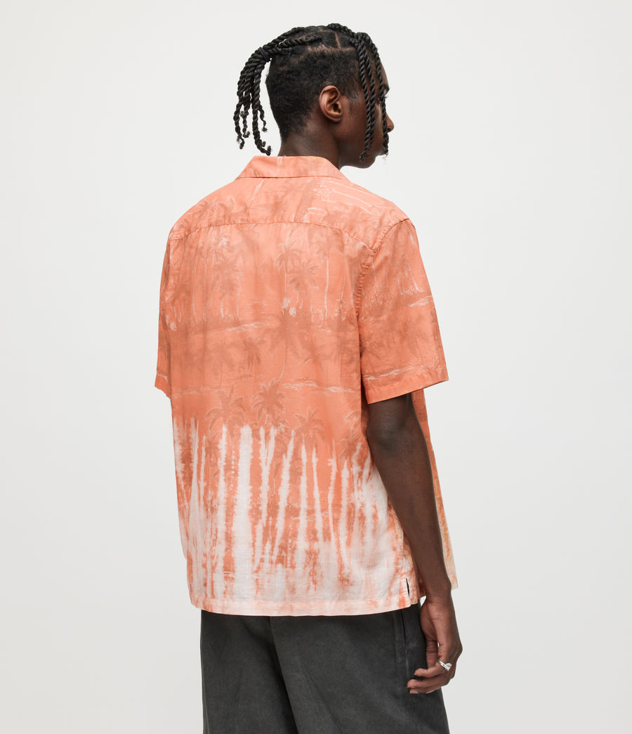 Mens Hera Dip Dyed Shirt (scorched_orange) - Image 5