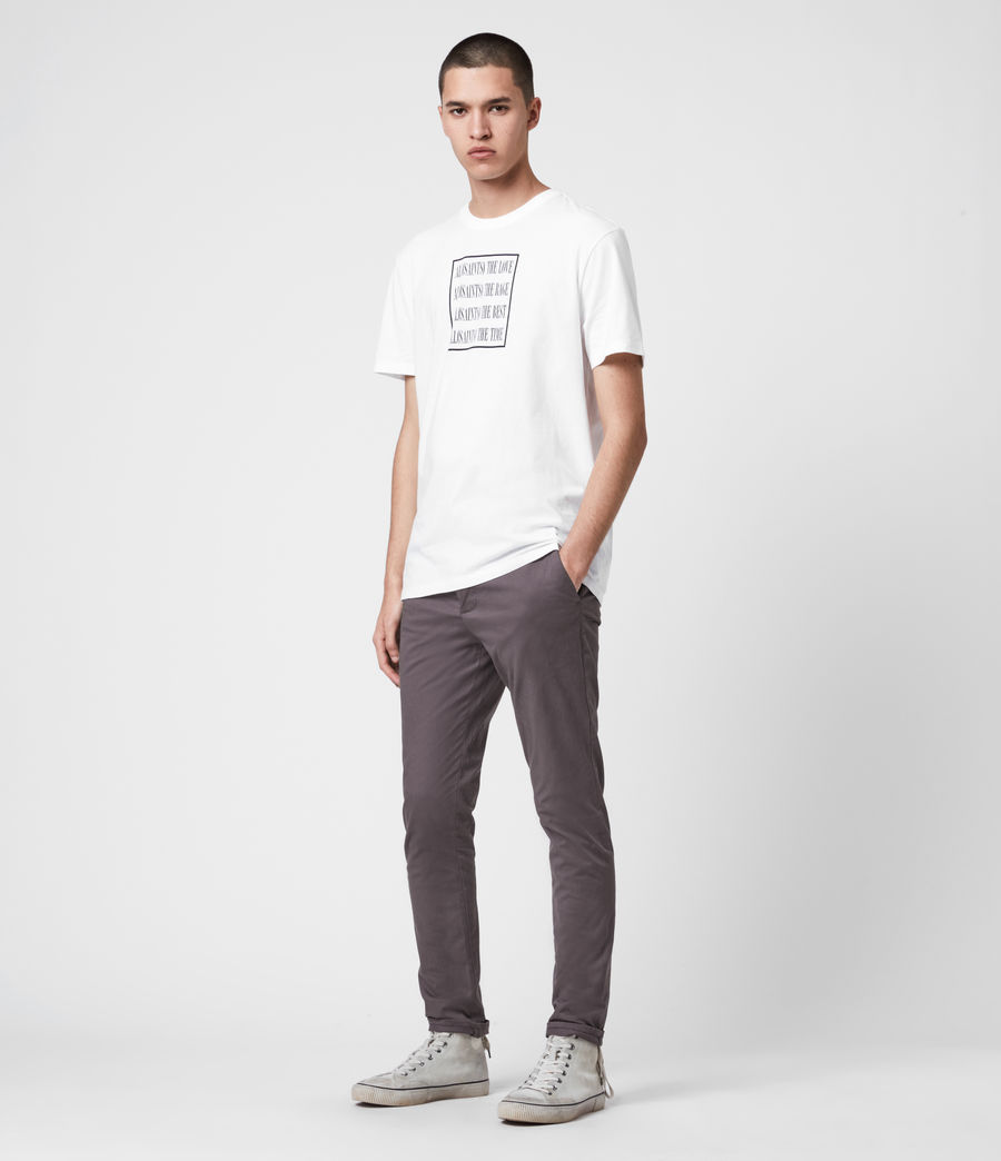 light grey skinny chinos