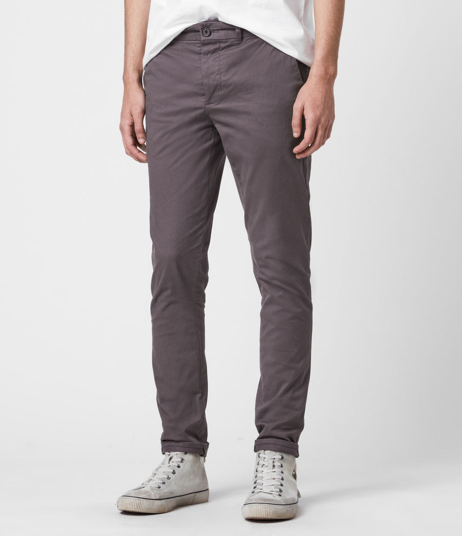 light grey skinny chinos