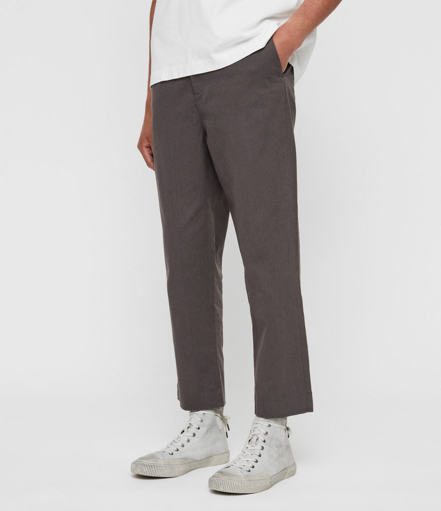 mens cropped chinos