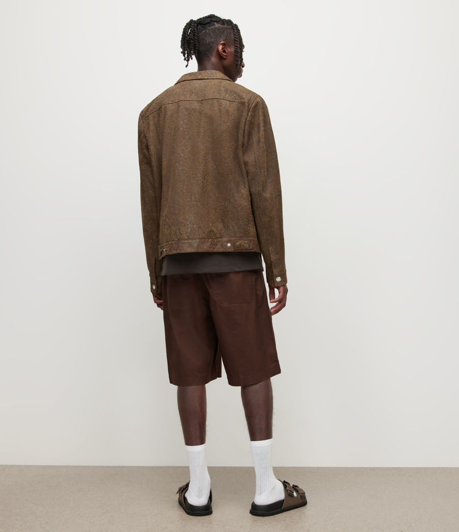Mens Casper Shorts (khaki_grey) - Image 6