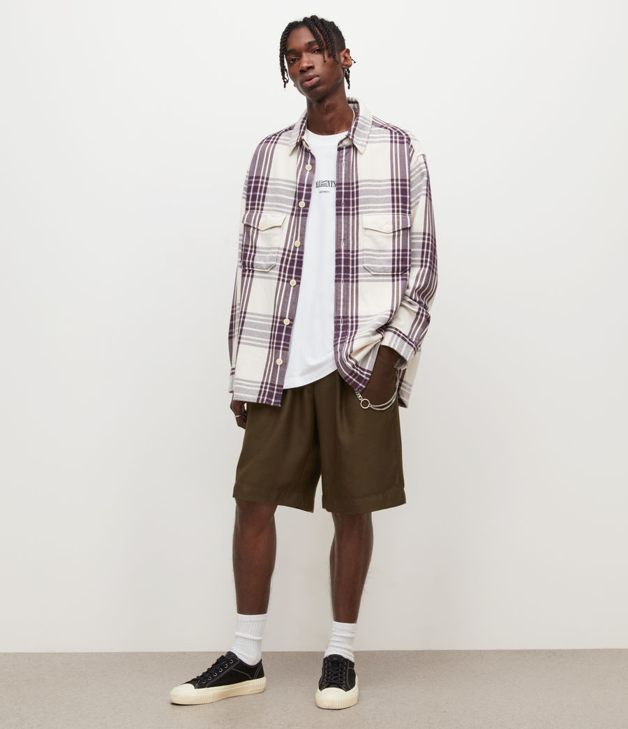 Men's Kasai Straight Fit Shorts (brown) - Image 1