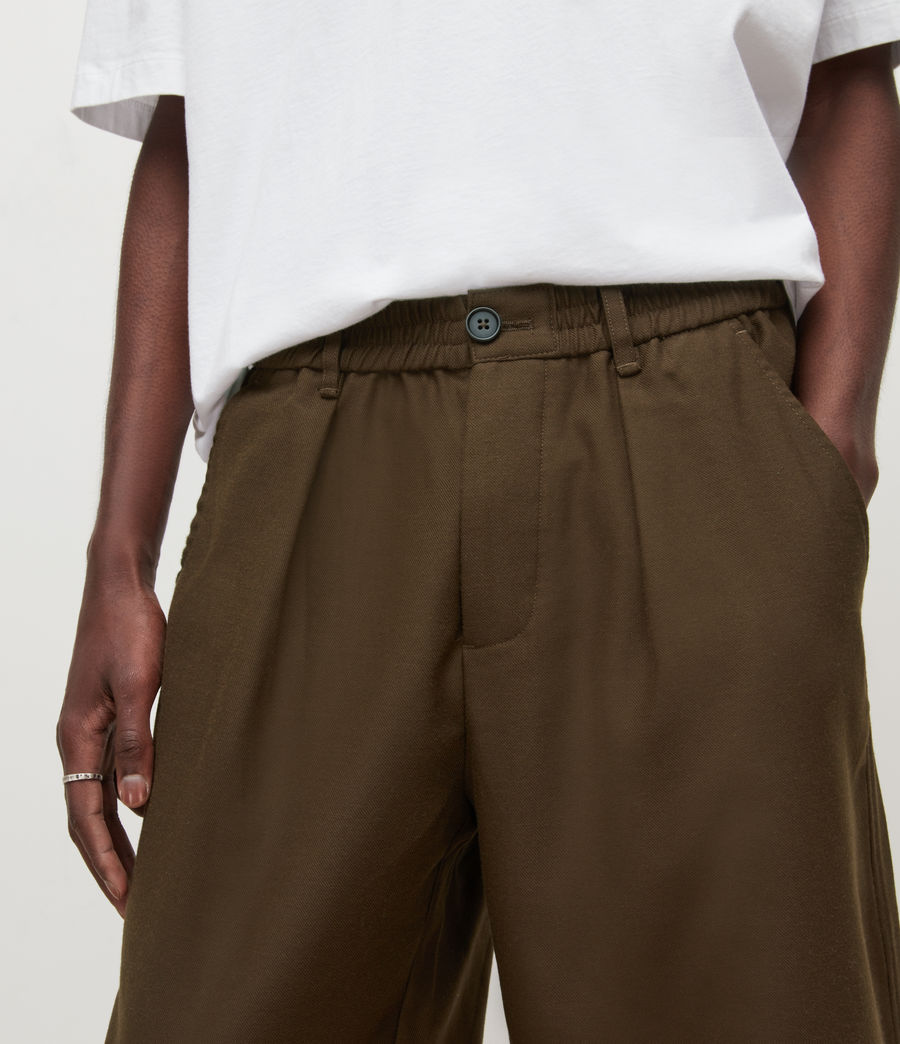 Men's Kasai Straight Fit Shorts (brown) - Image 3