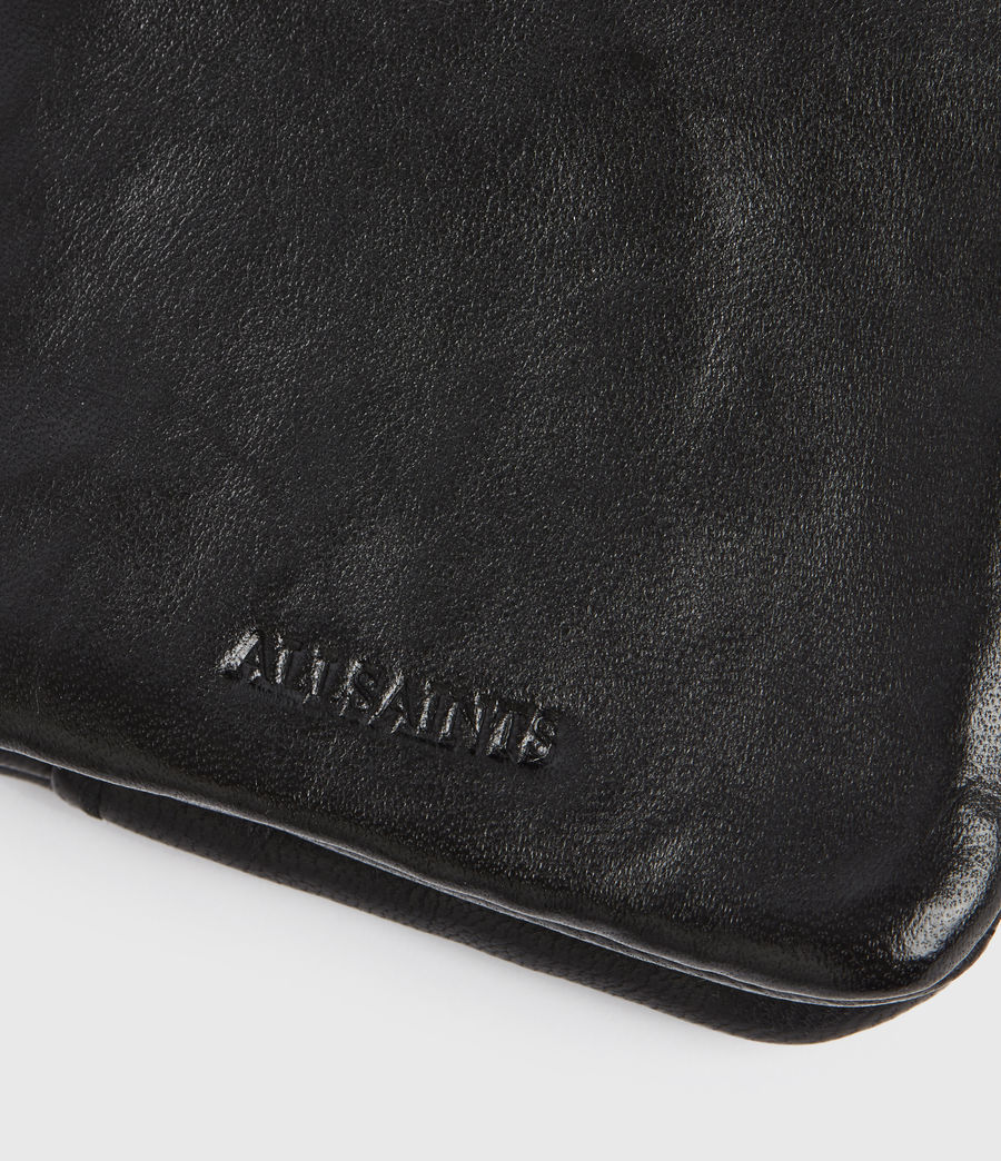 Men's Bartlett Leather Wallet (black) - Image 4