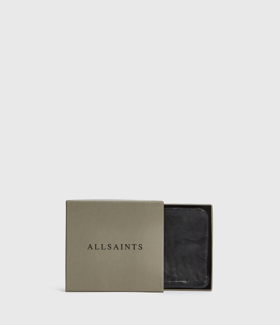 Men's Bartlett Leather Wallet (black) - Image 6
