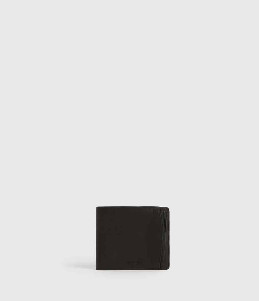 Mens Havoc Leather Wallet (black) - Image 1