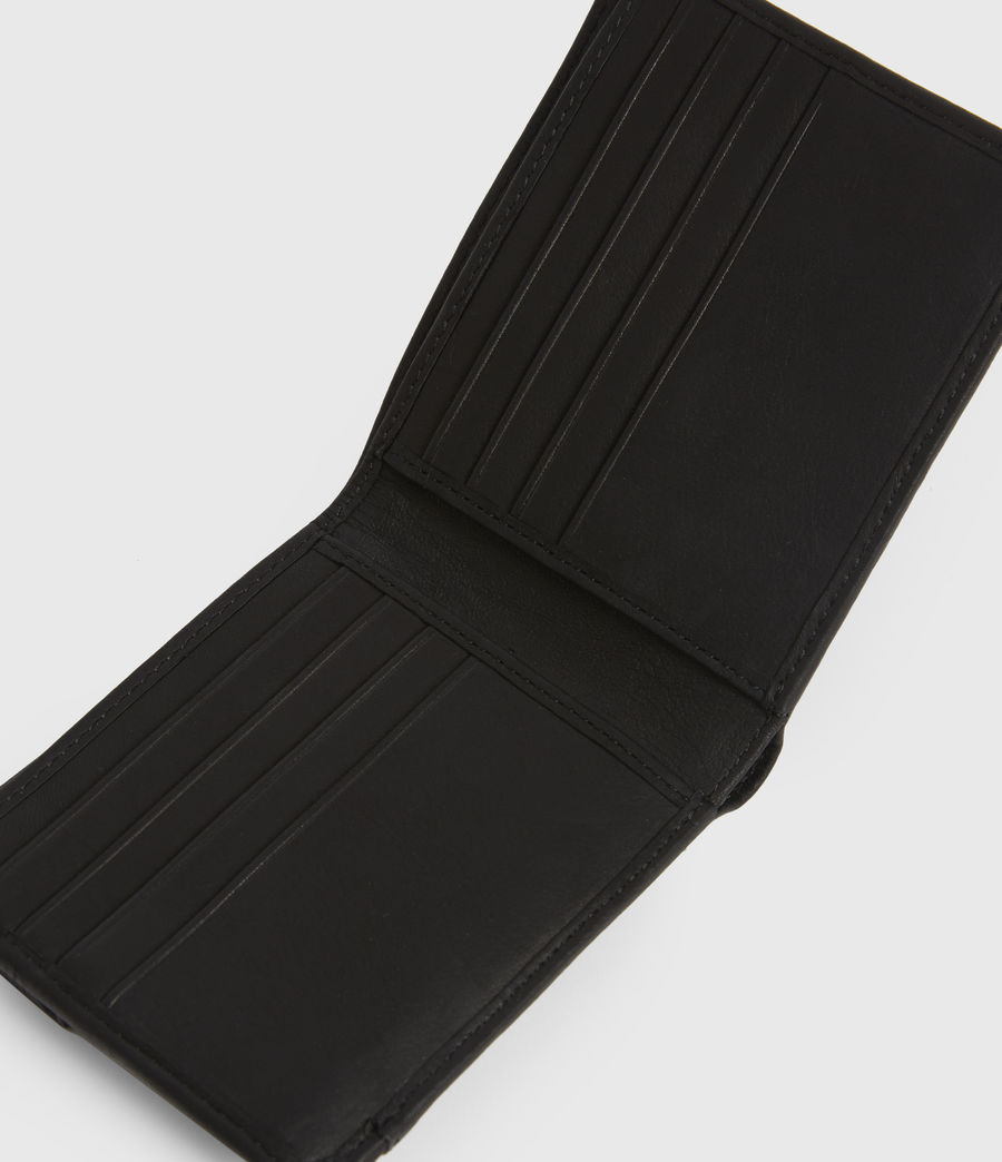 Mens Havoc Leather Wallet (black) - Image 2