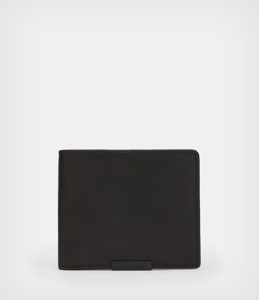 Men's Attain Leather Cardholder Wallet (black) - Image 1