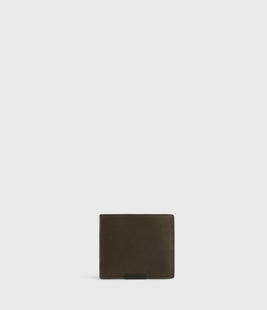 Men's Blyth Leather Wallet (dark_khaki_black) - Image 1