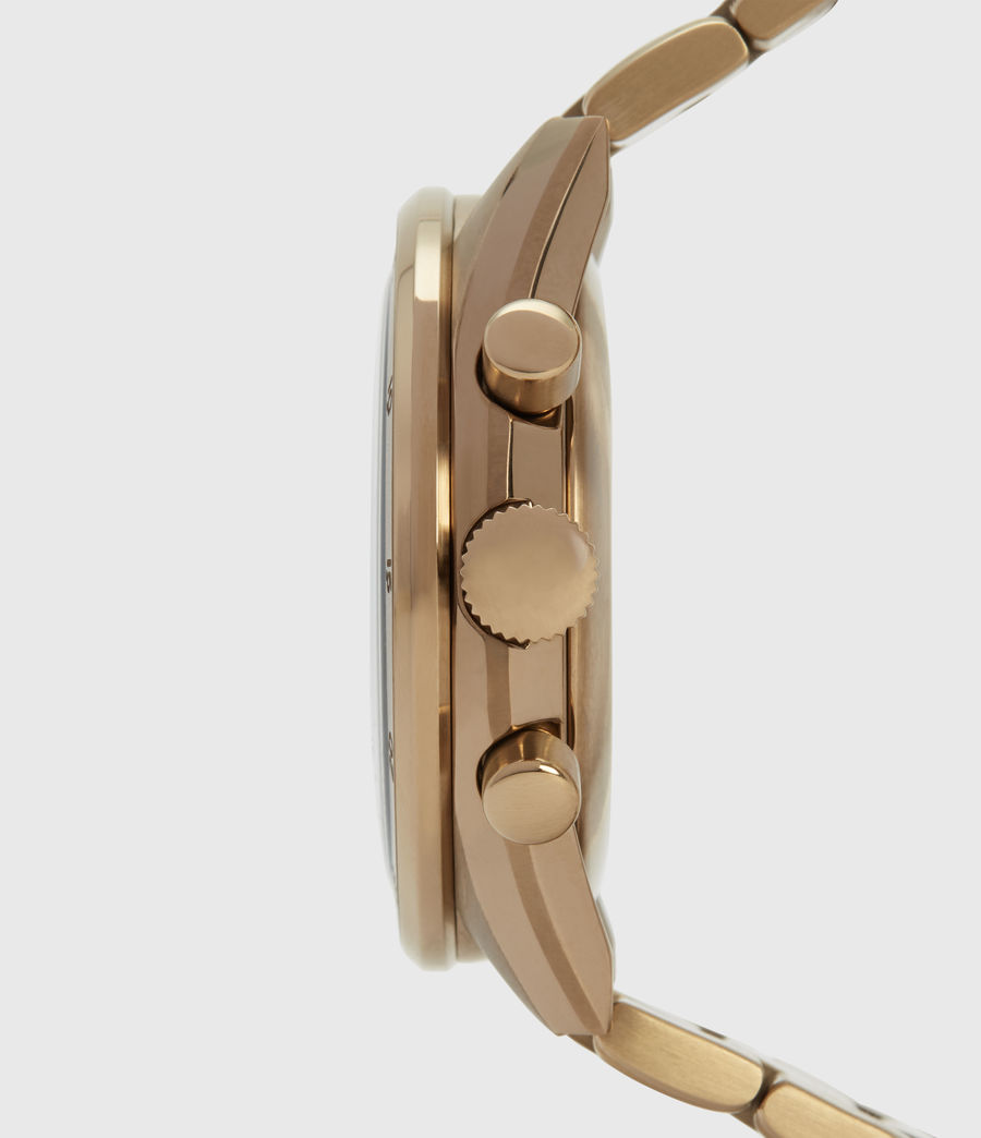 Men's Subtitled VI Khaki Stainless Steel Watch (bronze) - Image 3