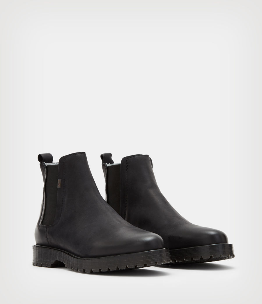 Men's Ranger Leather Chelsea Boots (black) - Image 3