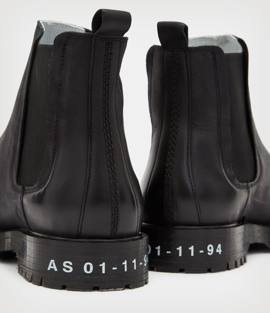 Men's Ranger Leather Chelsea Boots (black) - Image 4