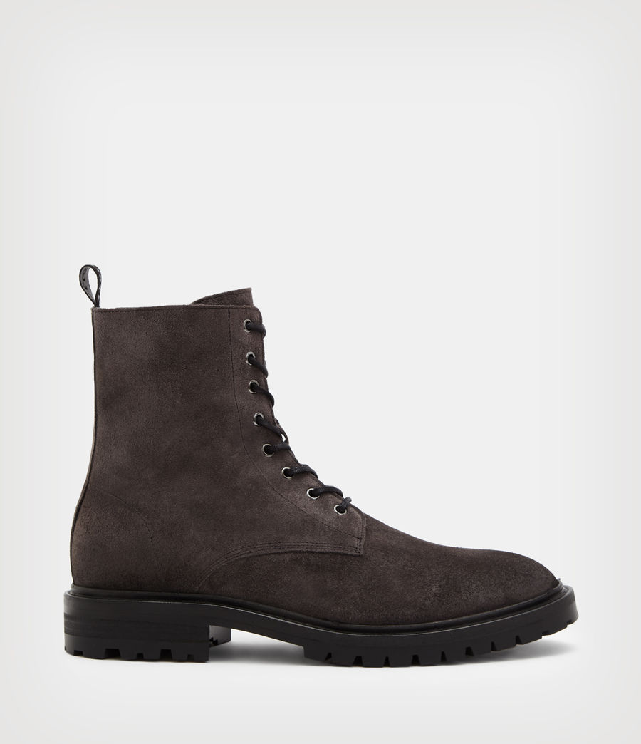 Men's Tobias Suede Boots (grey) - Image 1