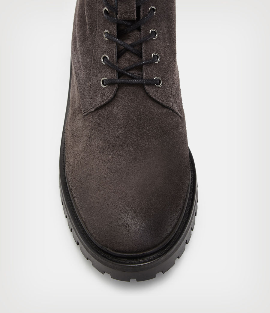 Men's Tobias Suede Boots (grey) - Image 2