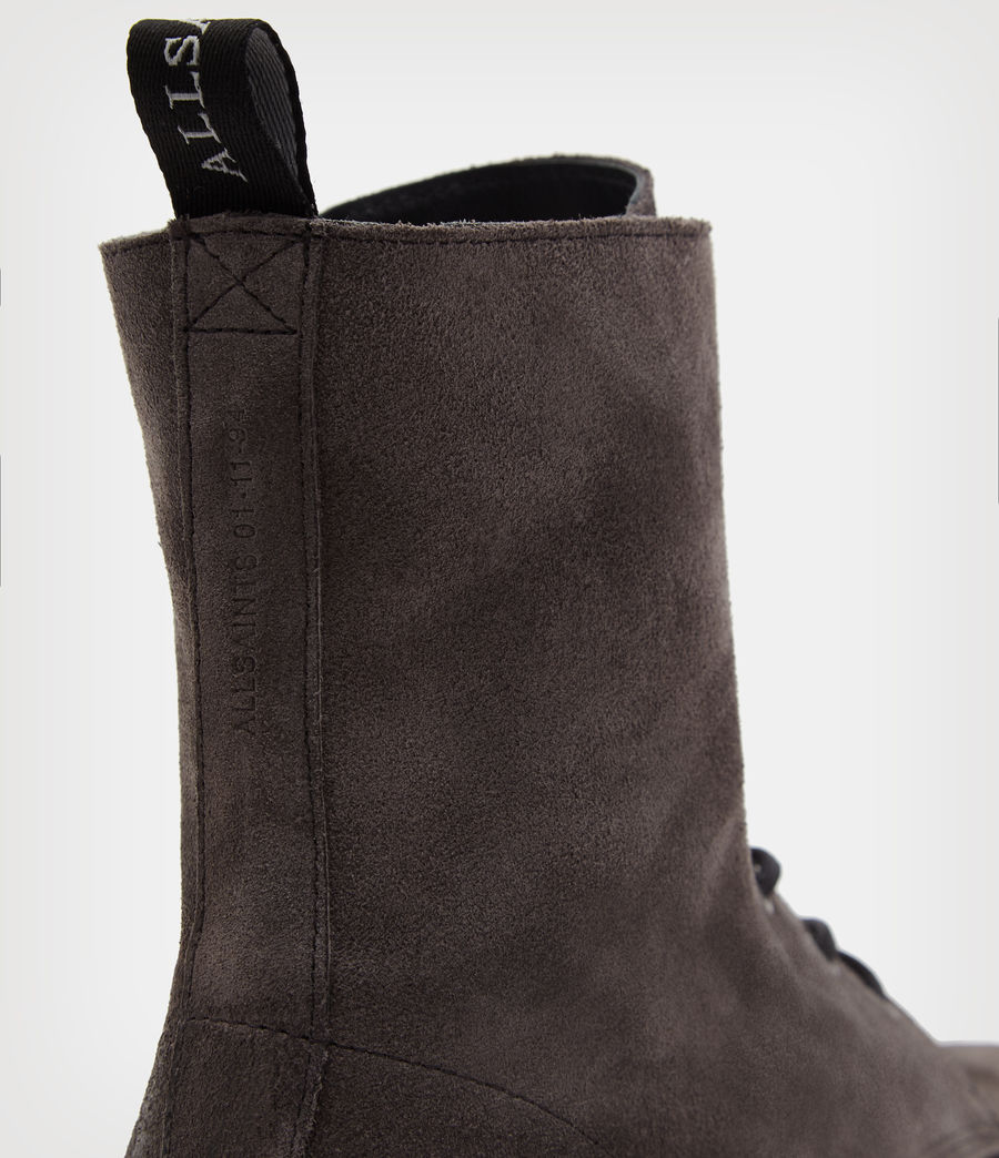 Men's Tobias Suede Boots (grey) - Image 4