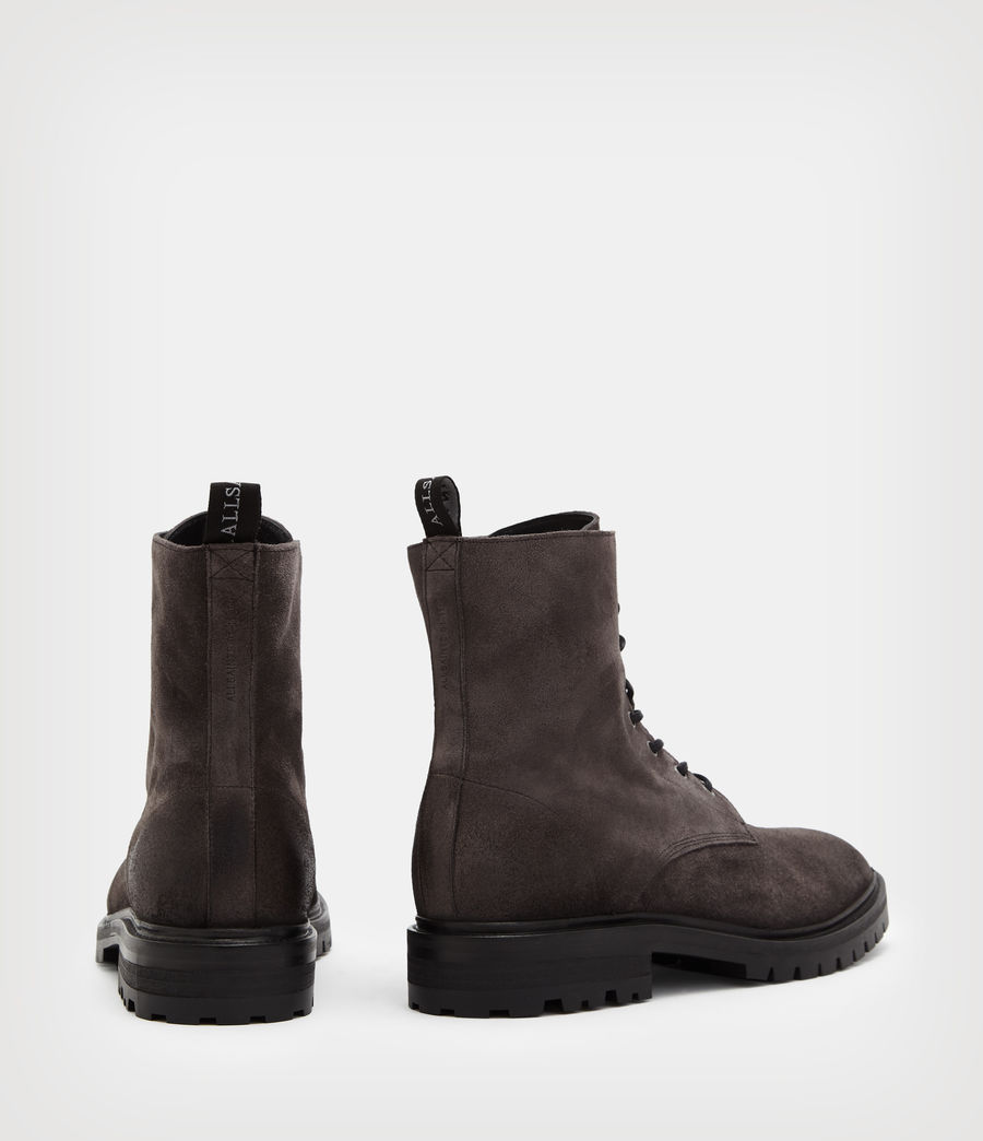 Men's Tobias Suede Boots (grey) - Image 5