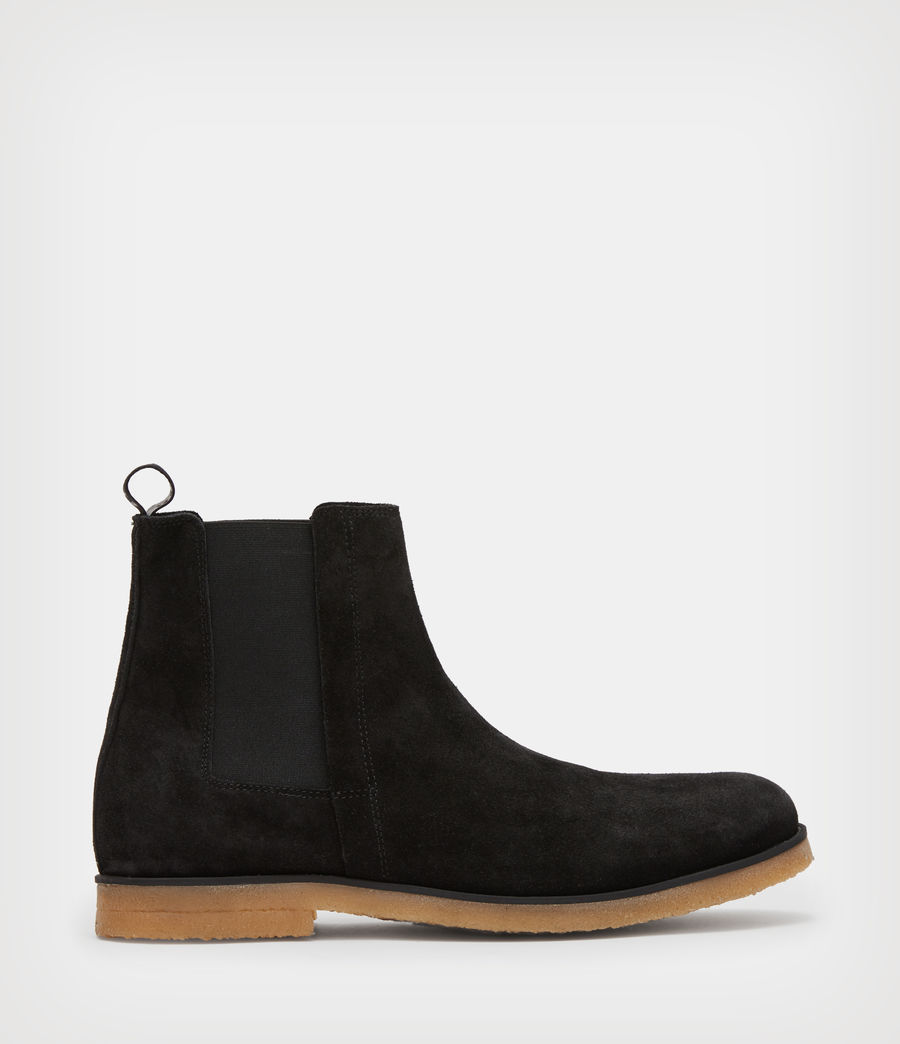 Men's Rhett Suede Boots (black) - Image 1