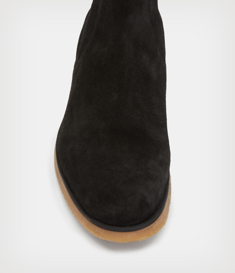 Men's Rhett Suede Boots (black) - Image 3