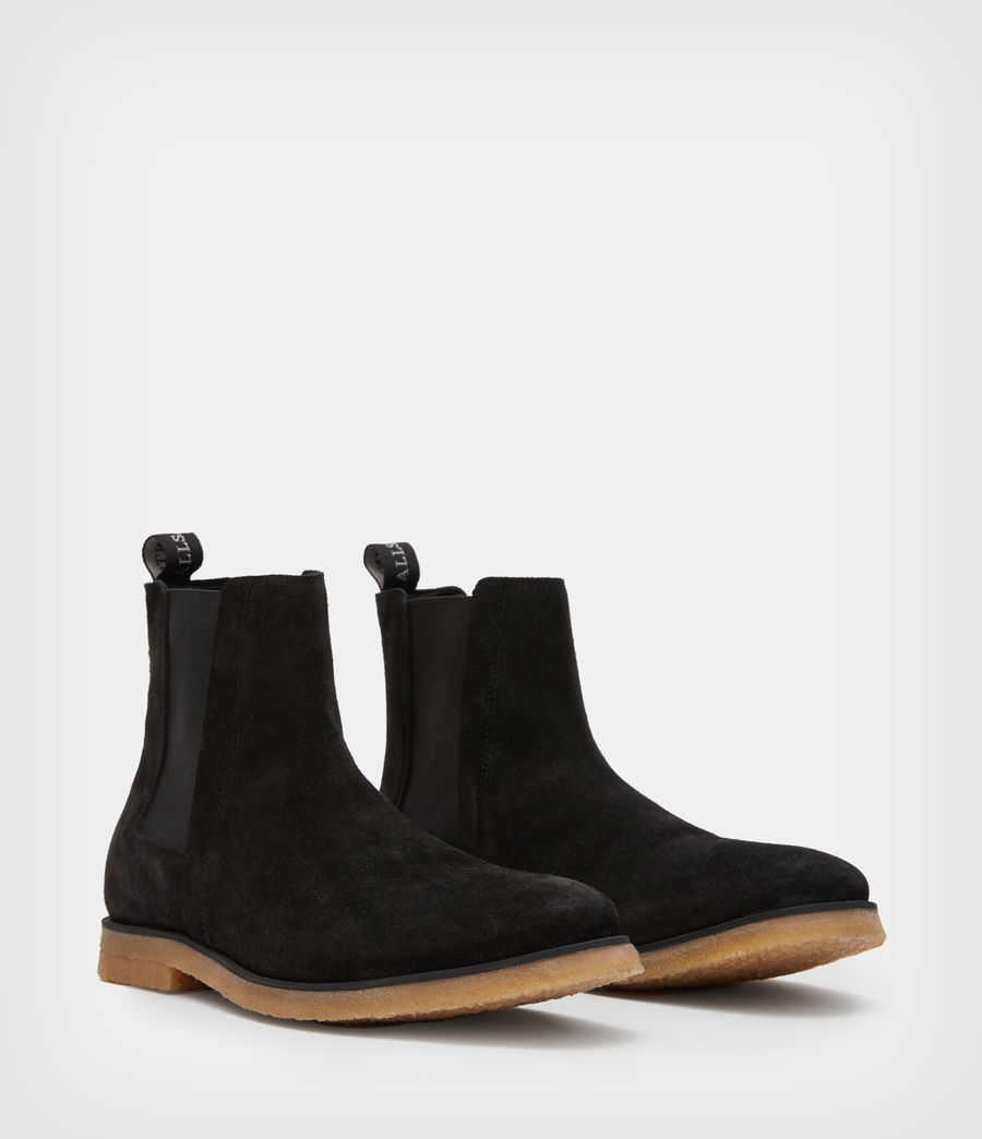 Men's Rhett Suede Boots (black) - Image 4