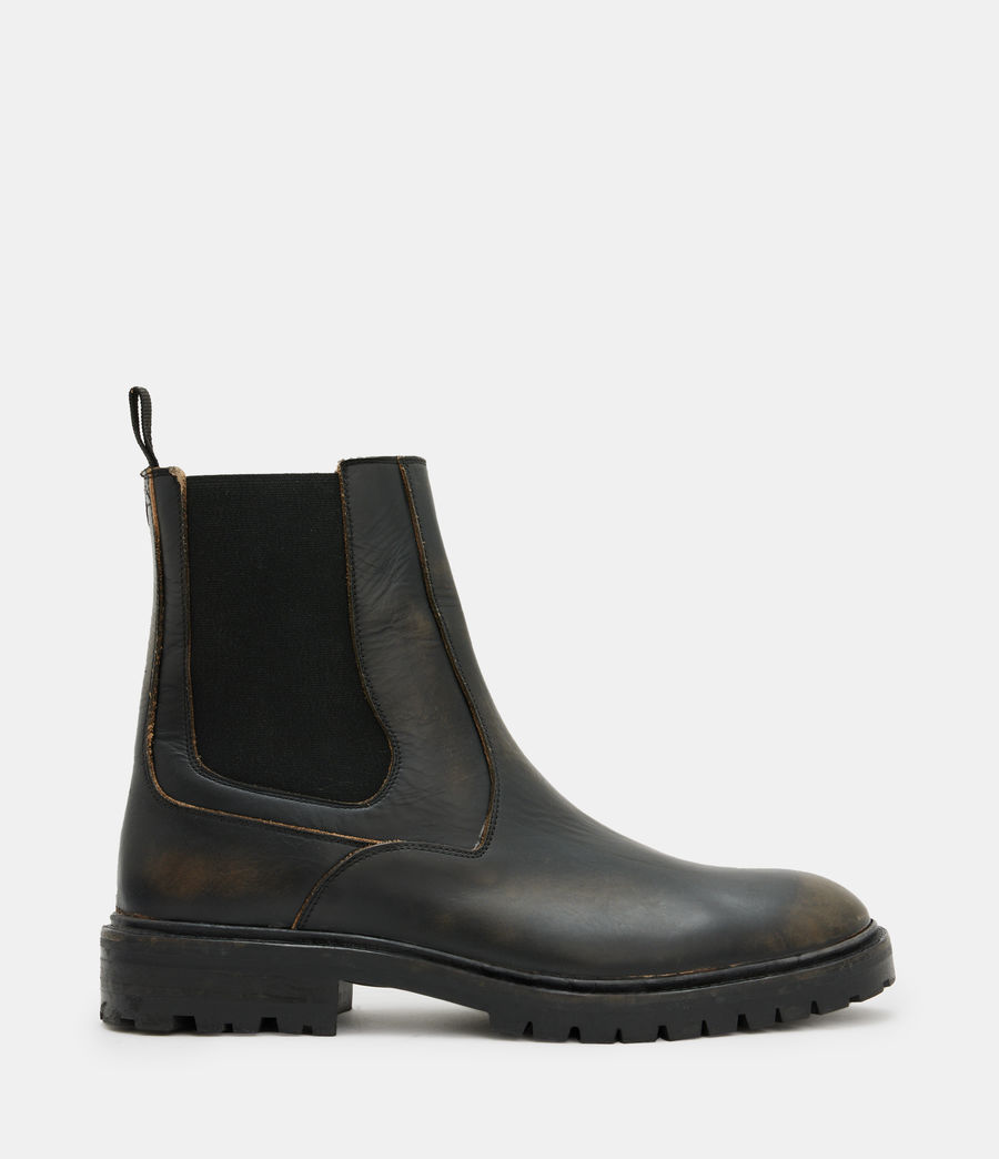 Men's Melos Leather Chelsea Boots (brown) - Image 1