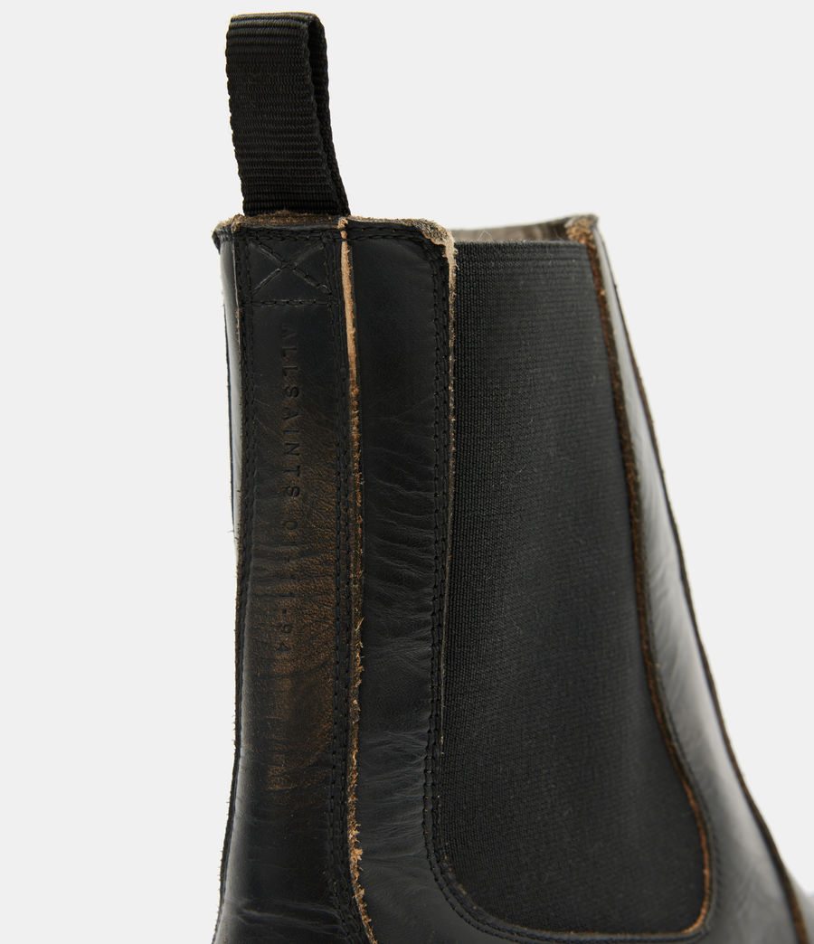 Men's Melos Leather Chelsea Boots (brown) - Image 4