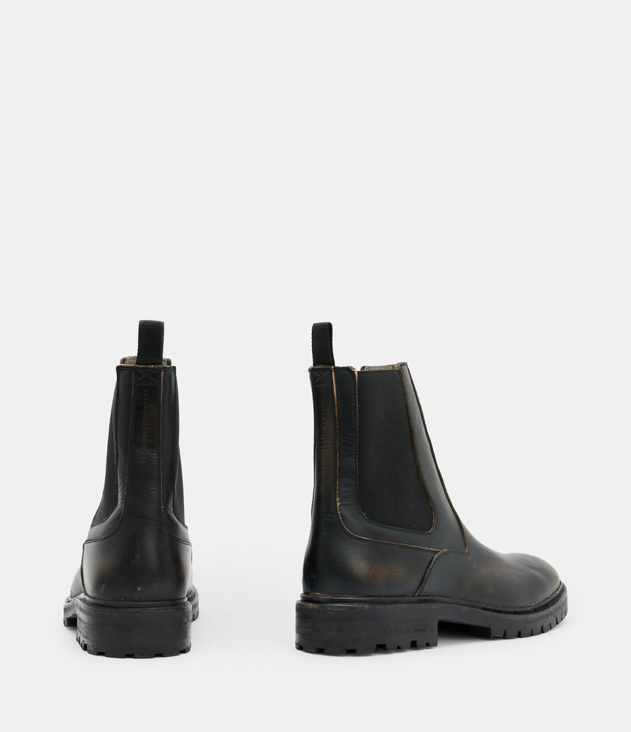 Men's Melos Leather Chelsea Boots (brown) - Image 5
