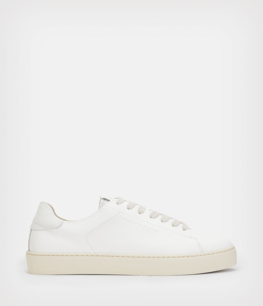 Men's Klip Low Top Leather Trainers (white) - Image 1