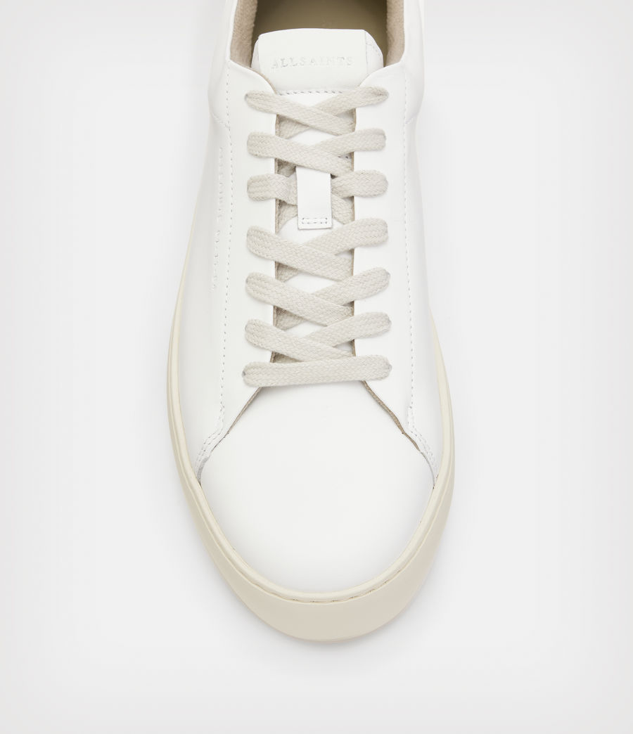 Men's Klip Low Top Leather Trainers (white) - Image 2