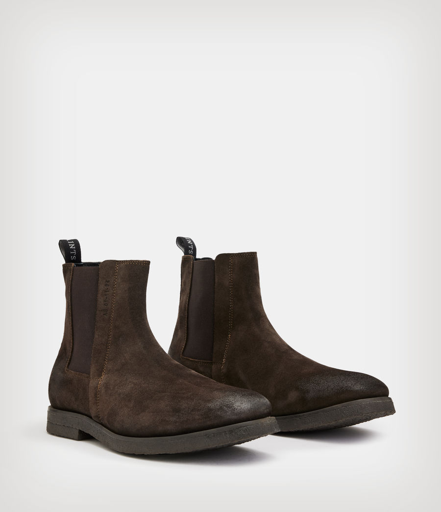 Herren Rhett Suede Boots (brown) - Image 3