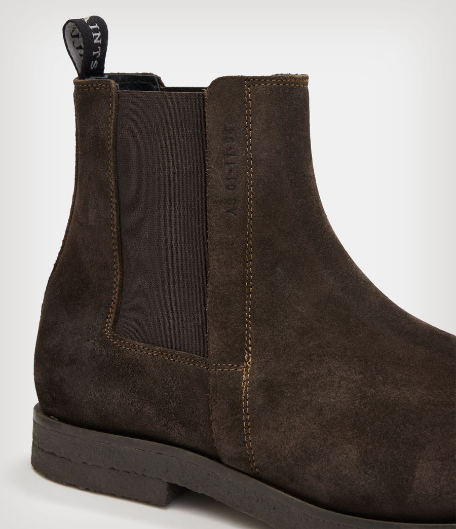 Herren Rhett Suede Boots (brown) - Image 4