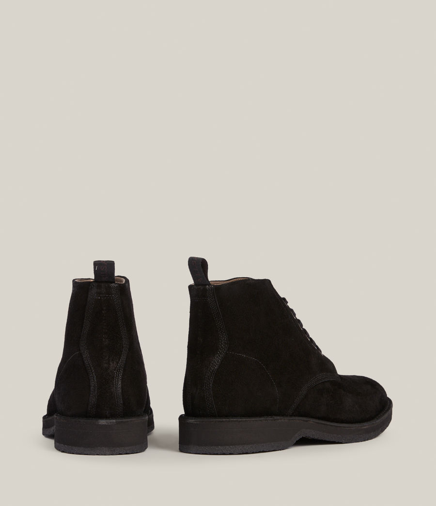 Men's Mathias Suede Boots (black) - Image 7