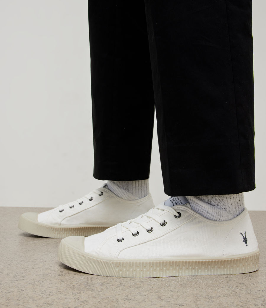 Mens Mem Low Top Sneakers (white) - Image 2