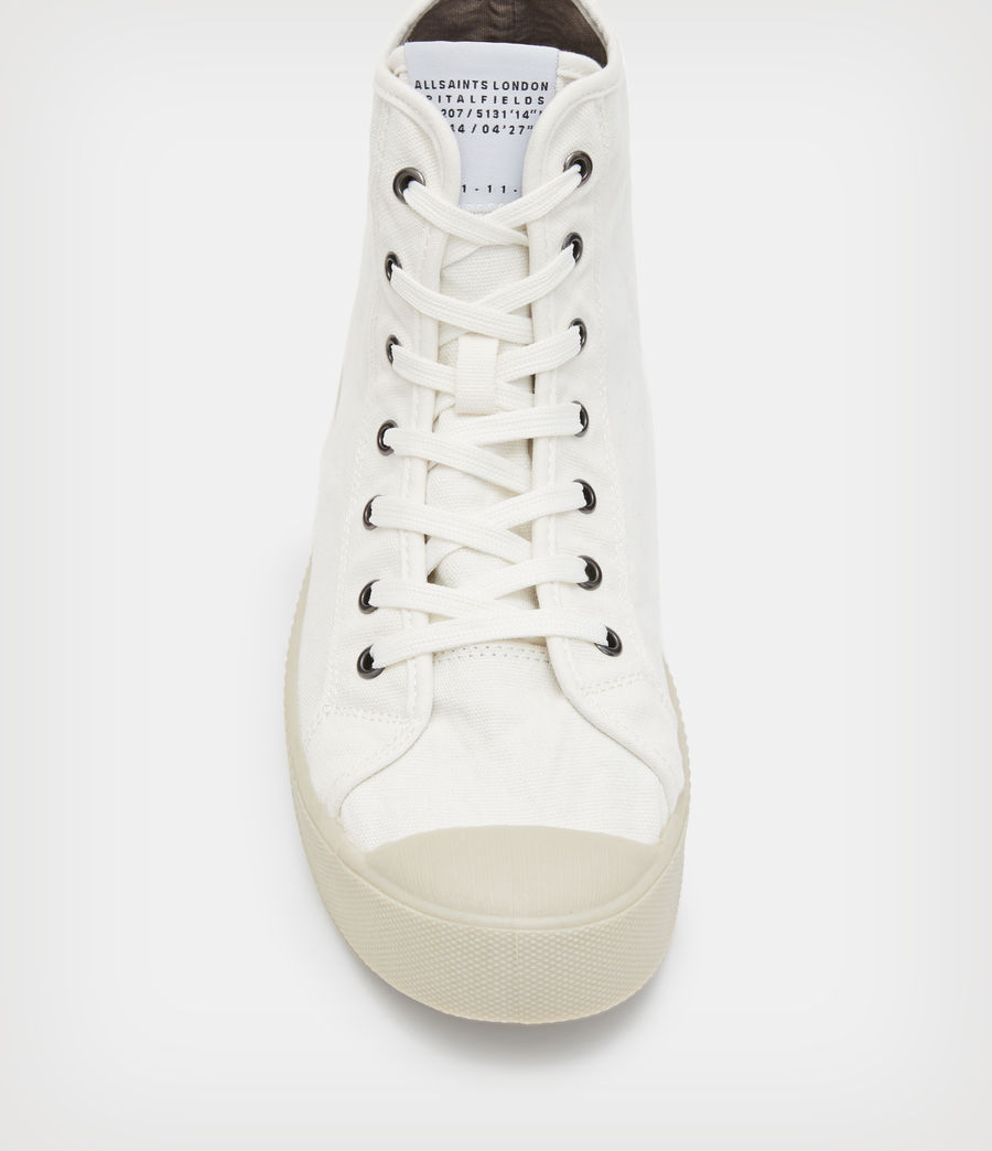 Men's Max High Top Trainers (white) - Image 3