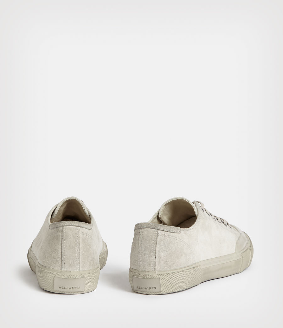 low top suede sneakers